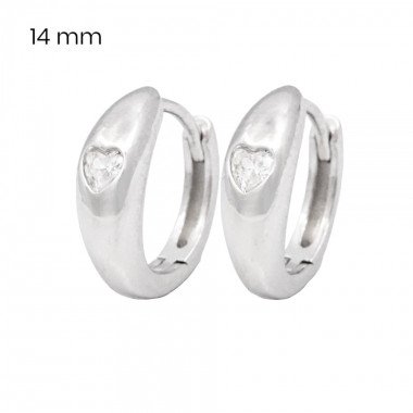 Stříbrné náušnice 40134001