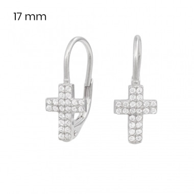 Stříbrné náušnice 40158601