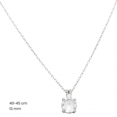 Stříbrný řetízek+přívěsek 40219301