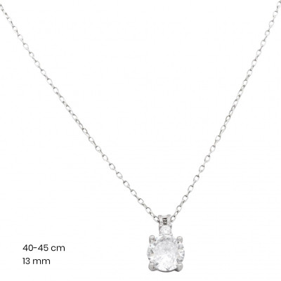 Stříbrný řetízek+přívěsek 40219301