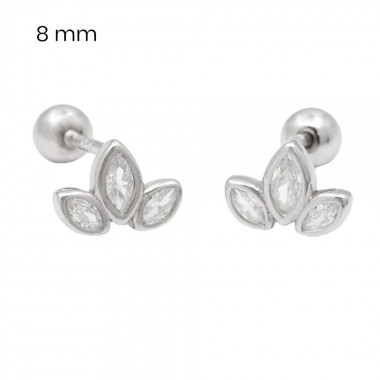 Stříbrné náušnice 40085001