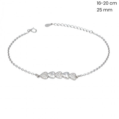 Stříbrný náramek 40010701