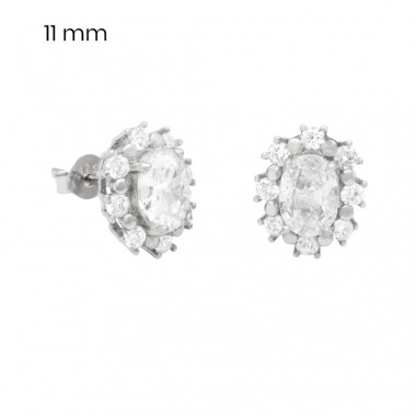 Stříbrné náušnice 40182401