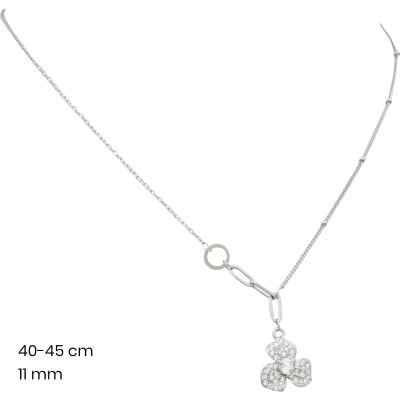 Stříbrný řetízek+přívěsek 40071901