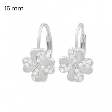 Stříbrné náušnice 40213201