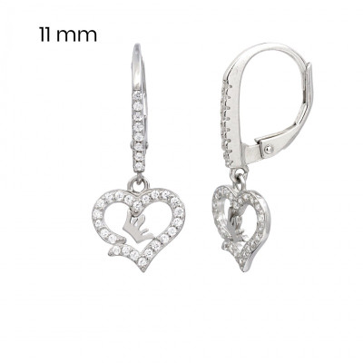 Stříbrné náušnice 40026301