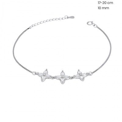 Stříbrný náramek 40151401