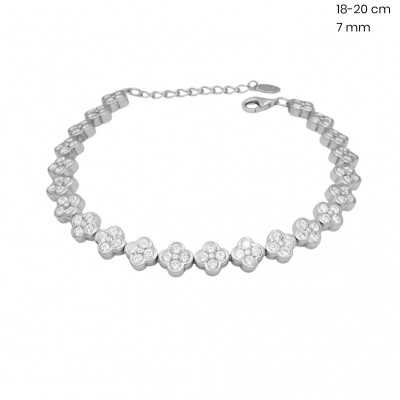 Stříbrný náramek 40202501