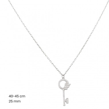 Stříbrný řetízek+přívěsek 40219201