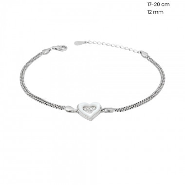 Stříbrný náramek 40165701