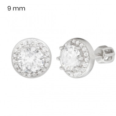 Stříbrné náušnice 40204501