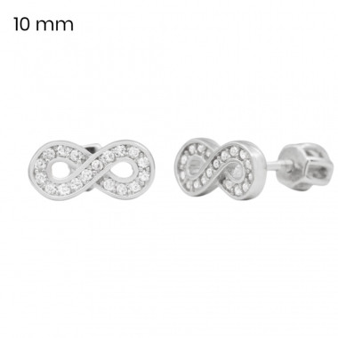 Stříbrné náušnice 40204001