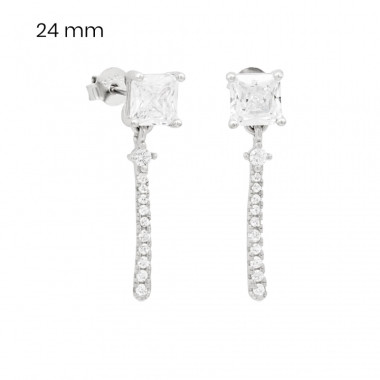 Stříbrné náušnice 40179701