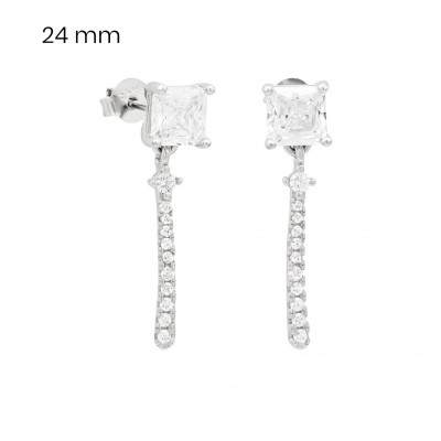 Stříbrné náušnice 40179701