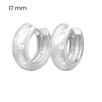 Stříbrné náušnice 40183301