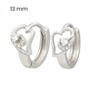 Stříbrné náušnice 40027001