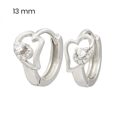 Stříbrné náušnice 40027001