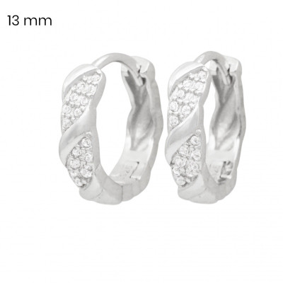 Stříbrné náušnice 40226401