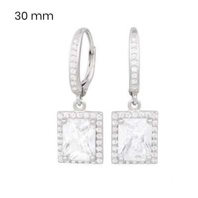Stříbrné náušnice 40183701