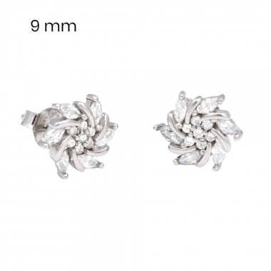 Stříbrné náušnice 40029501