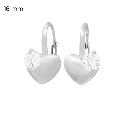 Stříbrné náušnice 40222101