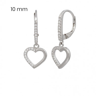 Stříbrné náušnice 40003001