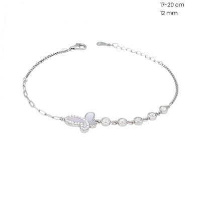 Stříbrný náramek 40165601