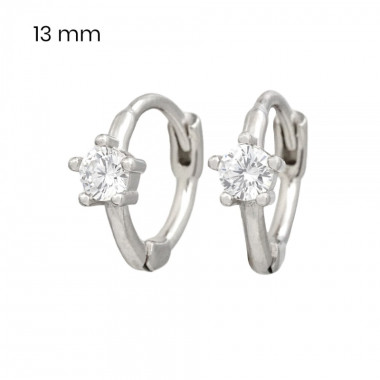 Stříbrné náušnice 40051901