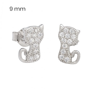 Stříbrné náušnice 40062801