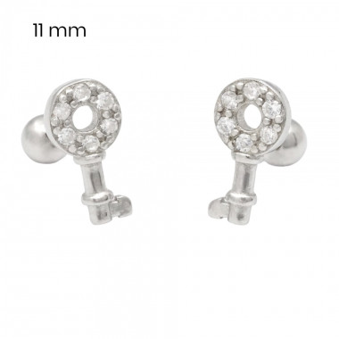 Stříbrné náušnice 40090301