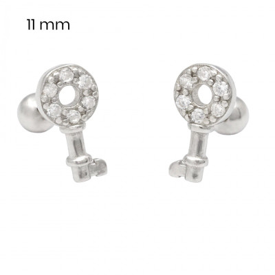 Stříbrné náušnice 40090301