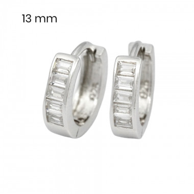 Stříbrné náušnice 40013301