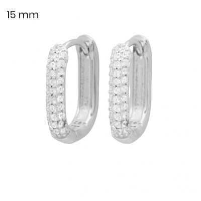 Stříbrné náušnice 40230801