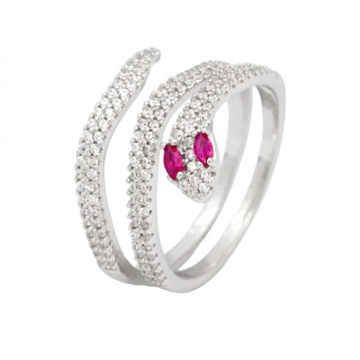 Stříbrný prsten 400427