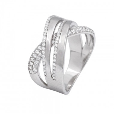 Stříbrný prsten 401425