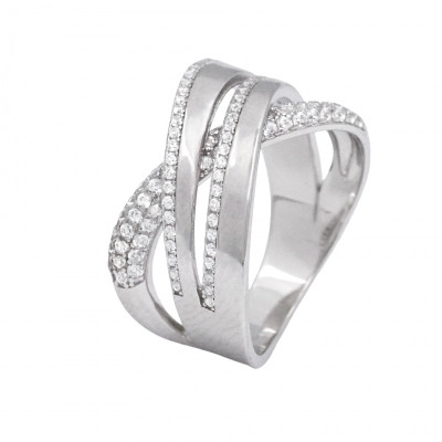 Stříbrný prsten 401425