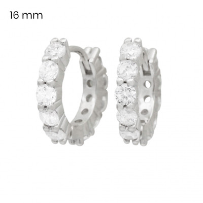 Stříbrné náušnice 40200001