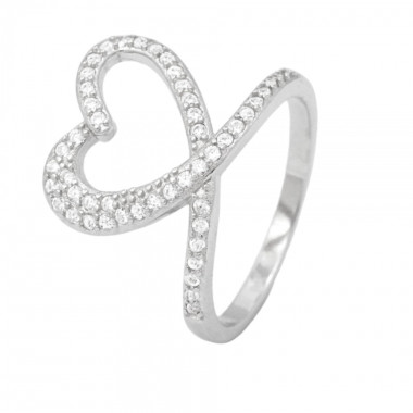 Stříbrný prsten 401085