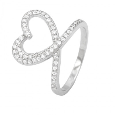 Stříbrný prsten 401085