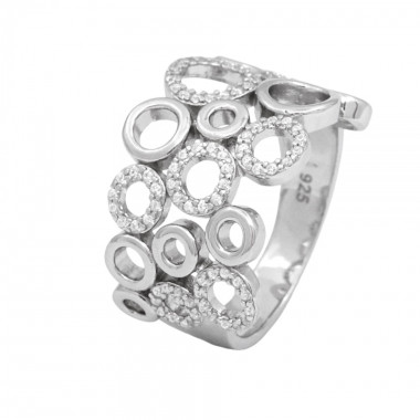 Stříbrný prsten 401417