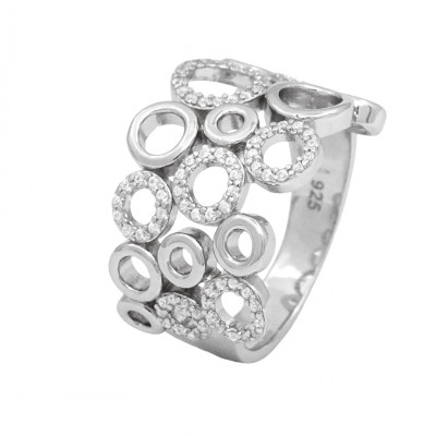 Stříbrný prsten 401417