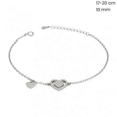 Stříbrný náramek 40010601