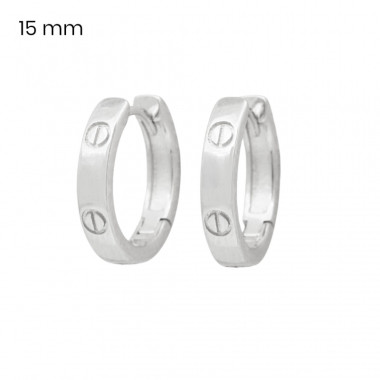 Stříbrné náušnice 40203401