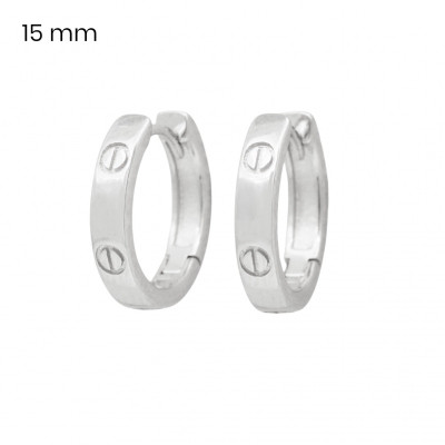 Stříbrné náušnice 40203401