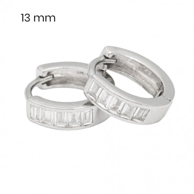 Stříbrné náušnice 40000771