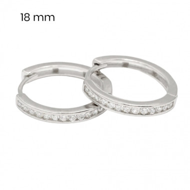 Stříbrné náušnice 40000751