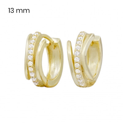 Stříbrné náušnice 40161502