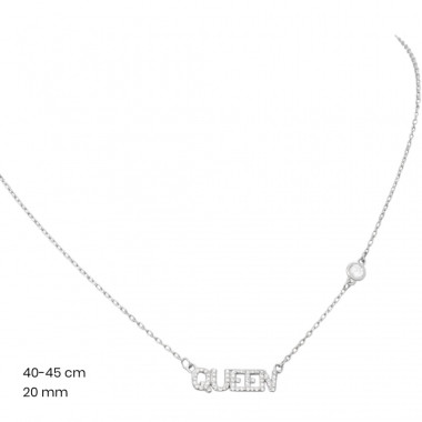 Stříbrný řetízek+přívěsek 40248301