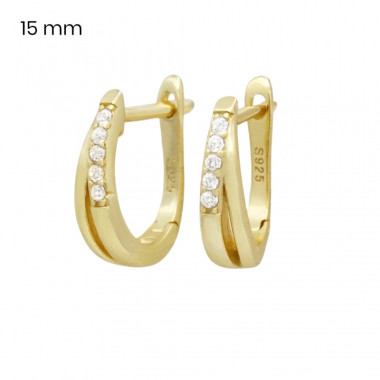 Stříbrné náušnice 40197302