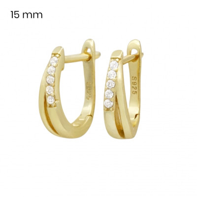 Stříbrné náušnice 40197302